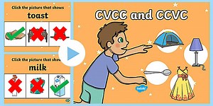 CVCC and CCVC Words Which Picture? PowerPoint
