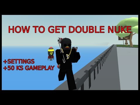 HOW TO DOUBLE NUKE ON KRUNKER + SETTINGS (51ks ak gameplay)