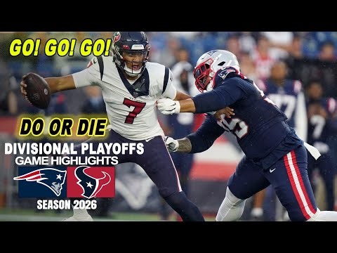 Texans vs Patriots FULL GAME HIGHLIGHTS | Jan 18, 2025 | AFC Divisional Playoffs | NFL Playoffs 2026