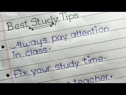 Study Like a Topper | Best Study Techniques | Learn And Write