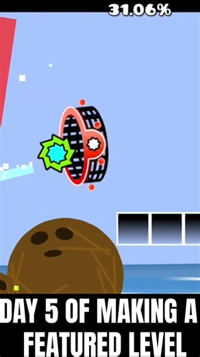 Day 5 of making a feature worthy level #geometrydash #gd