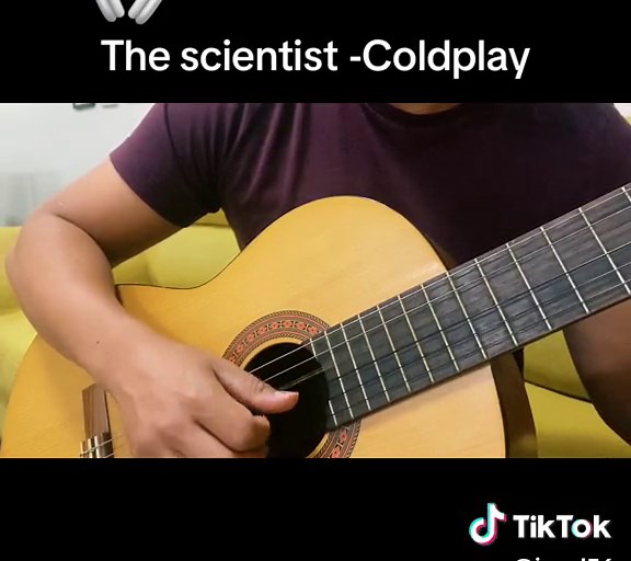 the scientist #guitarra #guitarraacustica #parati #fyp #practica #relax #relaxing 🎧#coldplay