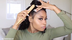 Tutorial - How to slay your edges ! Credit from The Chic Natural | Divaswigs