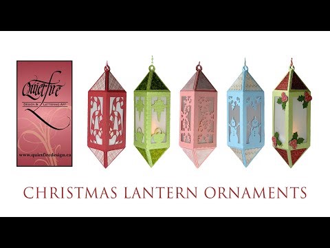 Let's Make the Christmas Lantern Ornaments