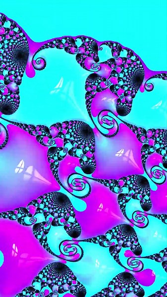 #mathart #trippy #fractalart Neon Julia Shockwave: Pink–Blue Psytrance Techno Blast