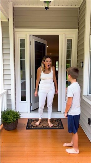 Angry Mom Gets Slimed 💚😱 (Caught on Ring Camera)