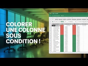 🎨📊 Excel : Colorer une colonne AUTOMATIQUEMENT sous condition ! ⚡✅