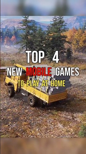 Top 4 New Mobile Games (iOS & Android) #shorts #gaming