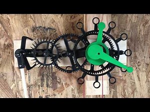 3D printed clock
