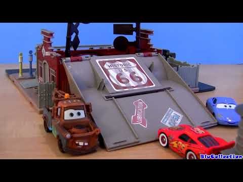 Cars 2 Radiator Springs Curio Shop playset Disney Pixar Mattel toys review by Blucollection