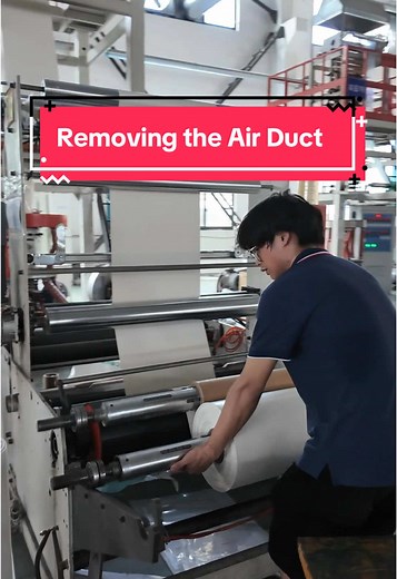 You may wonder what this is?This is the air duct,probably less common.#plasticbag #plasticpackaging #garbagebag #factory #foryour #plastic #fyppp #garbagebags #packagingbags #fyp #plasticfilm #packagingfactory #factorylife #sourcefactory #dailywork #factorytour #factorywork #airduct