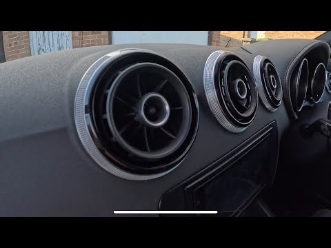 Audi TT MK2 8v air vents install