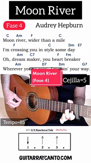 Learn Moon River on Guitar: A Step-by-Step Tutorial