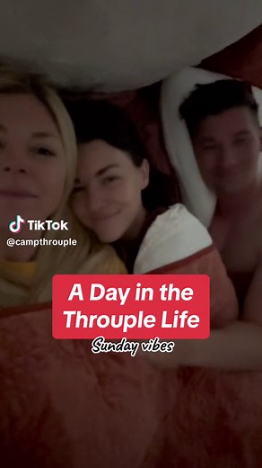 A day in the Throuple life.🖤❤️ #fyp #polyamory #throuple #campthrouple #foryoupage #dayinmylife #colorado