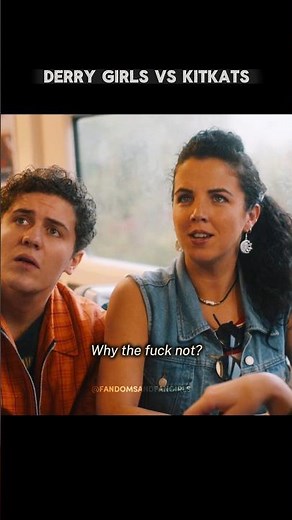 Derry Girls vs Kitkats 🤣 #derrygirls #funny #netflix #Irish #youtube #shorts #fypage #explorepage
