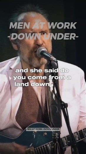 Men at work - Down under #lyrics #followus #juicylyrics #usa🇺🇸 #usa_tiktok #foryou #menatwork #trendingvideo #32mmillionlikes #trending #lyricsvideo #downunder