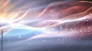 An animation showcasing high-quality light wave effects. It visualizes waves of light moving through different mediums, creating beautiful and dynamic patterns that captivate the viewer
