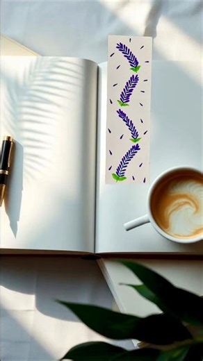 Trending DIY: Make This Lavender Bookmark in Minutes! 💜🌿🪻 #diy #shorts