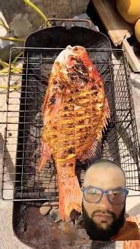 Fish cooked with so many different types of spices just on fire#gharkidawat #fishsauce
