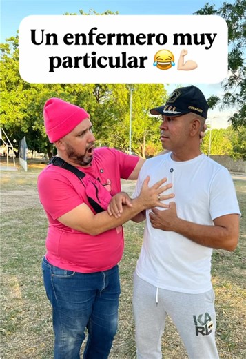 Un enfermero único en comedia y humor