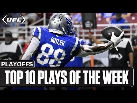 Panthers, Defenders' TDs highlight top plays from UFL conference championships