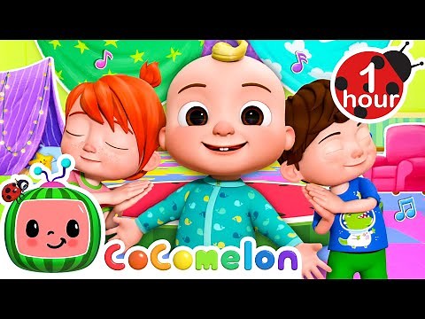 Bedtime Boogie! Fun Slumber Party Dance Along! | CoComelon Nursery Rhymes & Kids Songs | Dance Party