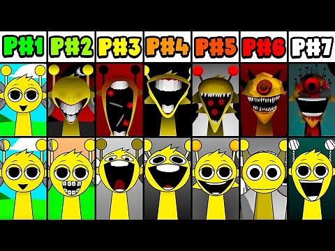 All Phases in Incredibox Sprunki But Everyone Is Alive: From Phase 1 To Phase 7 (Original VS Alive)