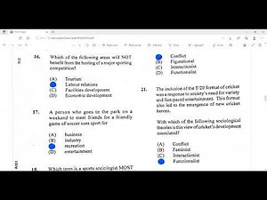 Cape Physical Education Unit 1 Paper 1 2019 Solutions