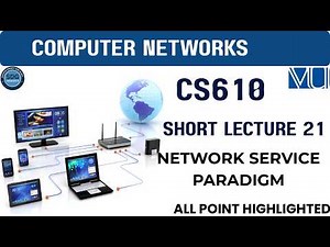 CS610 Lecture 21 | CS610 Short Lectures | Computer Network