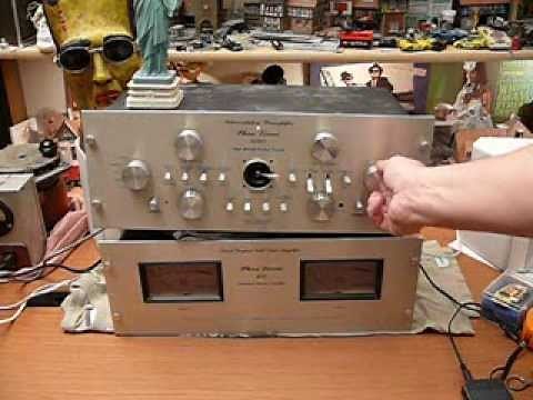 Phase Linear 4000 Preamp + 400 Power Amplifier Amp