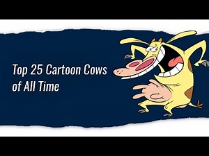 Top 25 Cartoon Cows of All Time