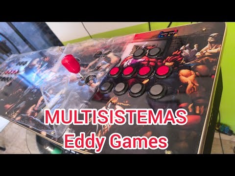 Portable Multi-System Arcade Machine for Eddy Games Taito, Elite, and Definitive
