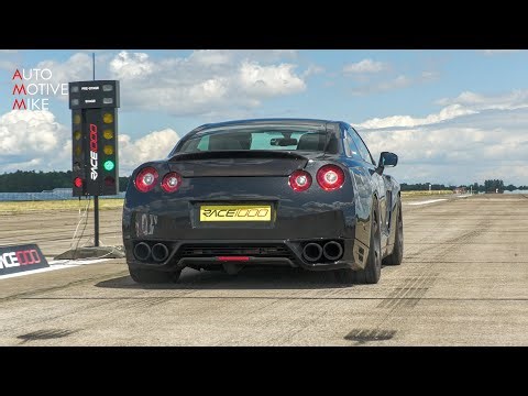 1000HP Nissan GT-R R35 0-285 KM/H Accelerations!