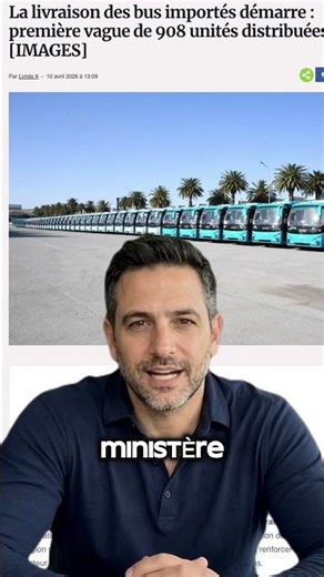 908 buses delivered in a single day in Algeria