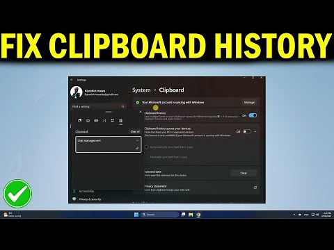 How To Fix Clipboard History Not Working or Showing in Windows 11 & 10