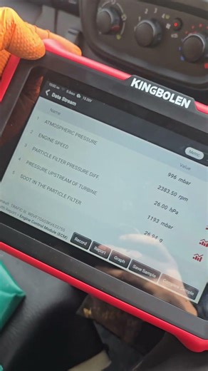 Blocked DPF Live Data