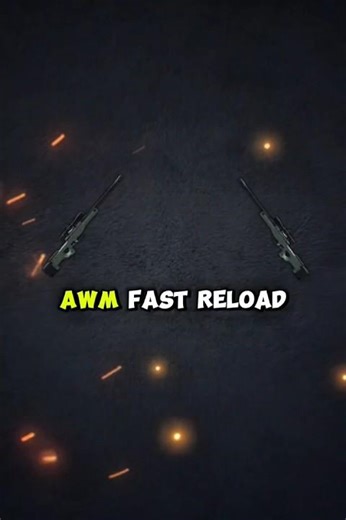 AWM Reload Speed Trick 💥 | Destroy Enemies Before They React