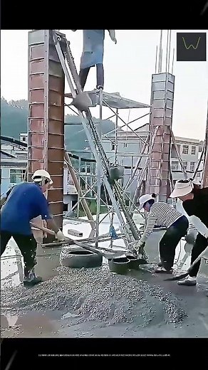 간이 리프트 장치로 자재 운반 시간을 줄이는 건설 현장 노하우 #worker #process #site #structure #engineering