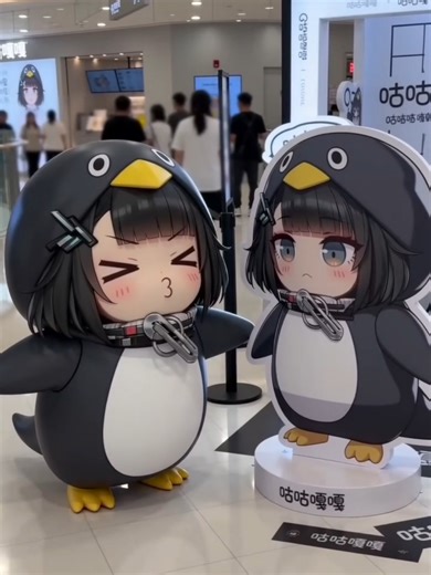 #gugugaga #googoogaga #aichibi #penguin | Penguin