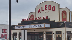 The Aledo Opera House hosted a film screening featuring open captions