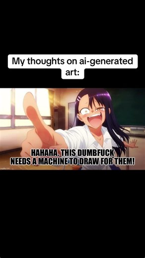 A friendly reminder that Naoto (senpai) draws with a pencil and paper #foryou #comedy #nagatoro