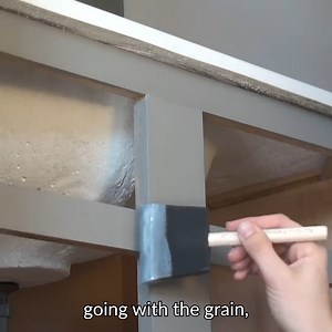 How to Paint Bathroom Cabinets With Chalk | DIY 🔨 | Pretty Distressed