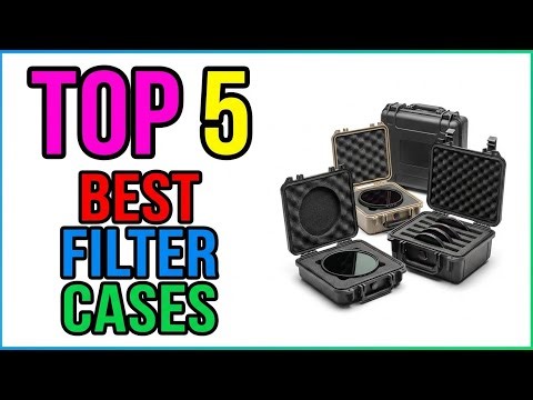 TOP 5 Best Lens Filter Cases 2026 | Protect and Organize Your Camera Lens Filters