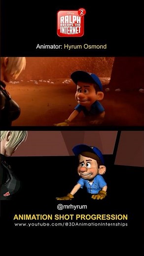 Wreck It Ralph | Felix gets Stuck Shot Progression #shots