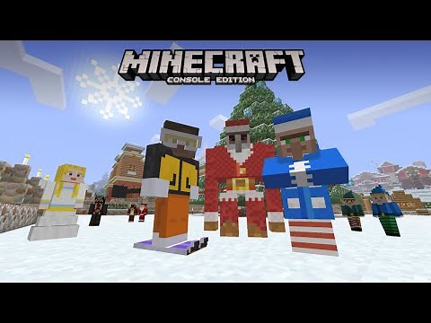 Minecraft Console Edition: Festive Mash-up World Showcase