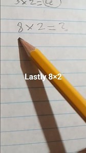this is just a easy way to do simple multiplication!😄☺️