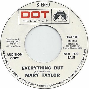 Mary Taylor - Everything But