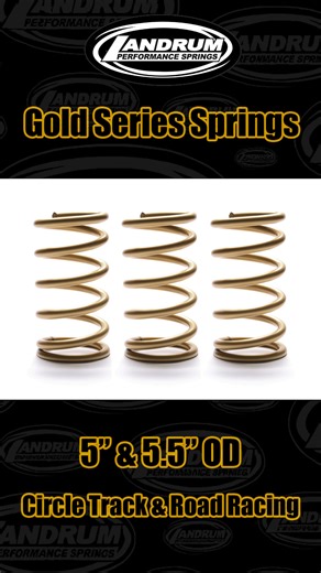Landrum Gold Series Coil Springs don’t break the budget! They deliver the reliability and consistency racers demand—without a high price. Engineered with precision, crafted from premium materials, and built using cutting-edge manufacturing methods, these springs have earned their reputation for lasting performance. Check them out at https://landrumspring.com/product/coil-springs-front-rear/ #goldseriessprings #racingonabudget | Landrum Performance Springs