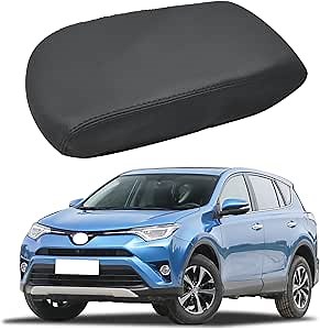 Bilisin Center Console Armrest Cover for Toyota RAV4 2013-2018