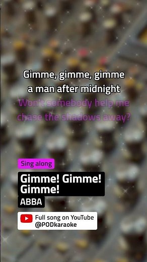 ABBA - Gimme! Gimme! Gimme! (A Man After Midnight)